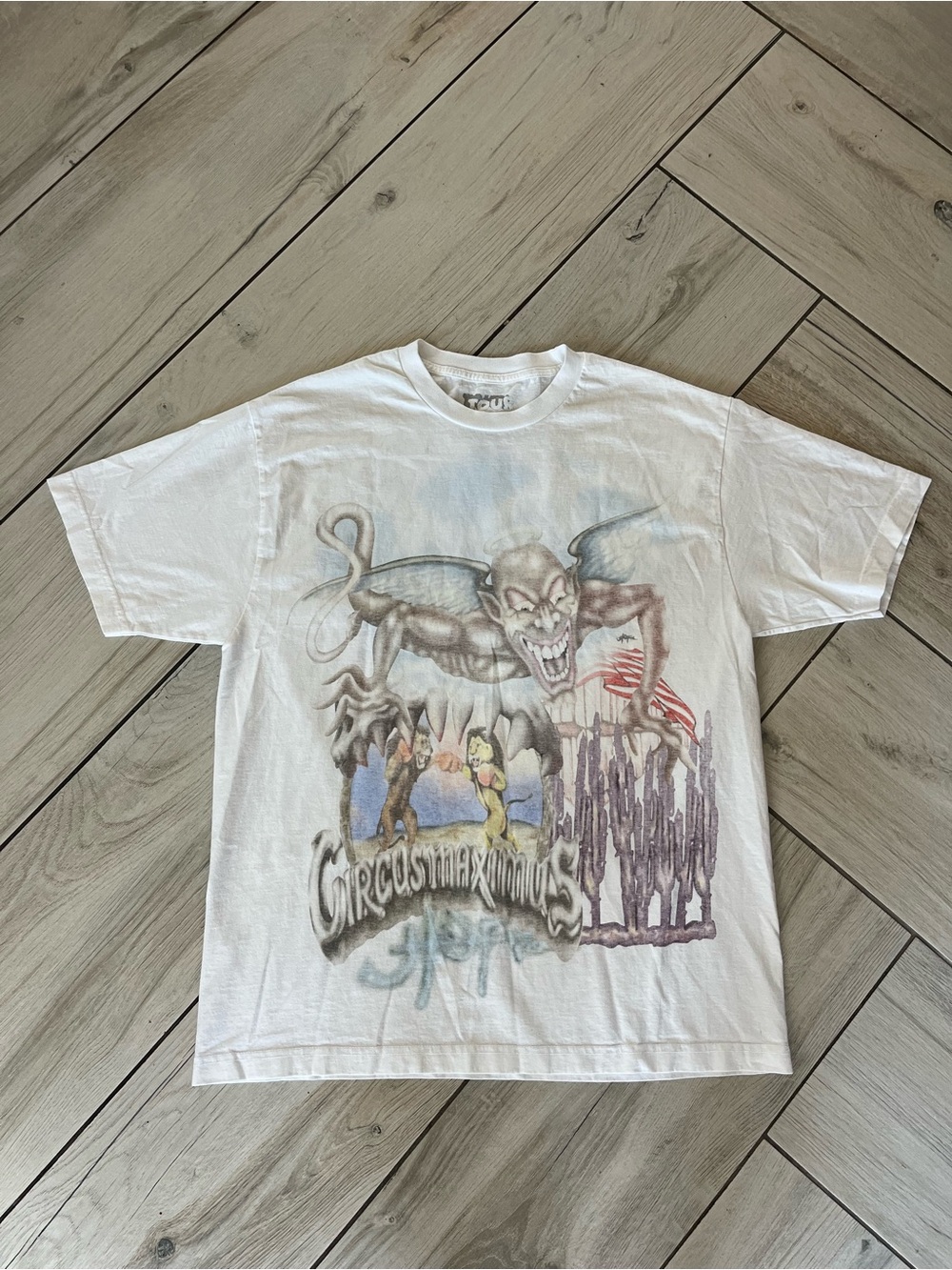 Travis Scott Utopia Tour Graphic Shirt- Circus Maximus Size Large